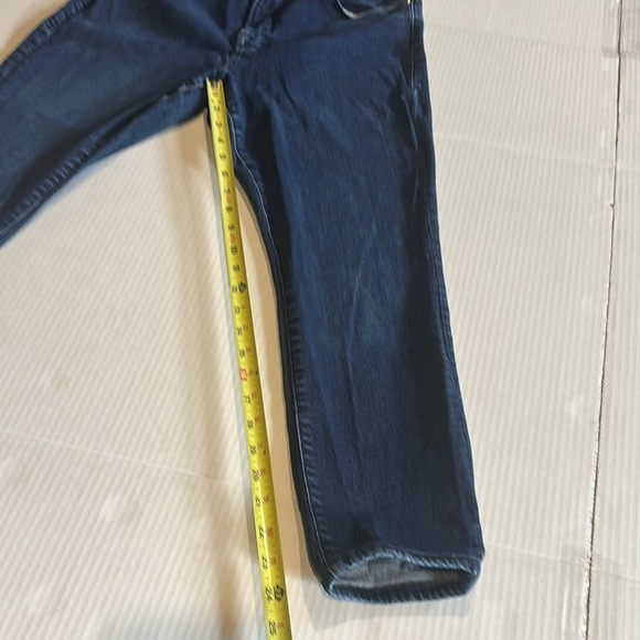 Good American skinny Blue Jeans stretch fabric multiple pockets and zipper - Picture 2 of 9